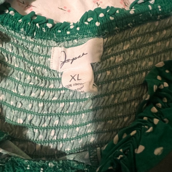 Green Polka Dot Dress - Picture 2 of 2